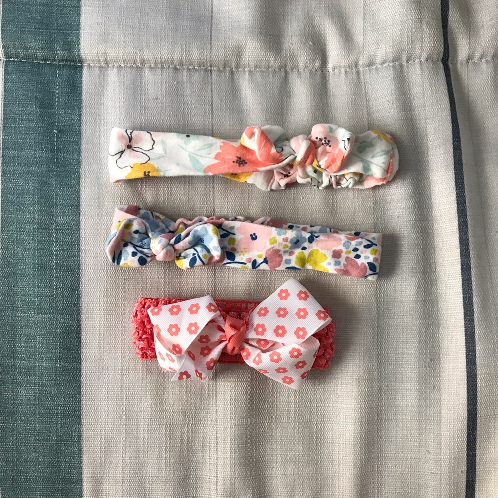 Baby Girl Headbands • Bundle of 3